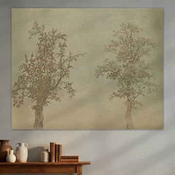 The two trees (an alder and an ash) [colour]