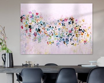 Blumengarten Japandiart von Claudia Gründler