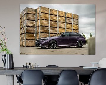 Daytona Violet BMW M5 Touring by Bas Fransen