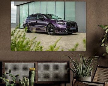 Daytona Violet BMW M5 Touring by Bas Fransen