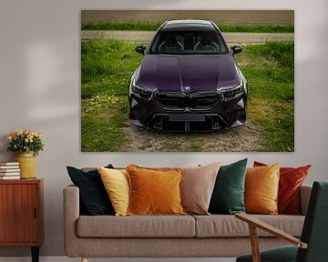 BMW M5 Touring G99 Daytona Violet Metallic van Bas Fransen