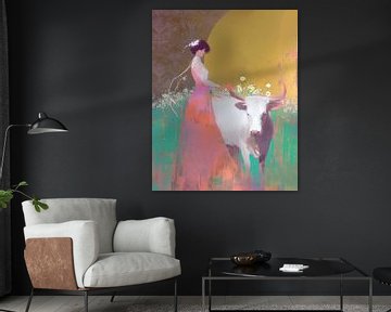 Zij en de Stier in Stilte van ByNoukk