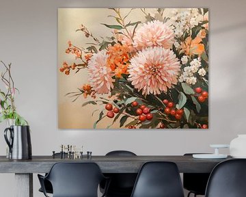 Chrysanthemen Blumenarrangement