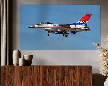 U.S. Air Force F-16 Viper Demonstration Team 2024. van Jaap van den Berg