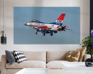 U.S. Air Force F-16 Viper Demonstration Team 2024. van Jaap van den Berg