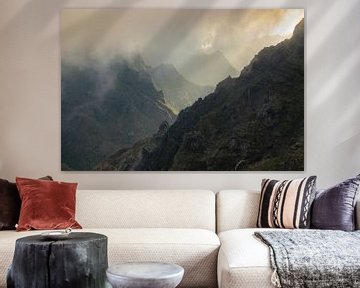 Zonsopkomst vanaf Pico Ruivo, Madeira van Nynke Altenburg