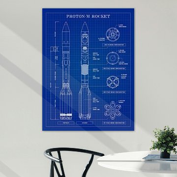 Blue Print Rocket