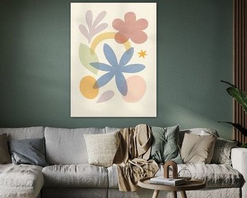 Pastel Pattern Play No 01 by Treechild