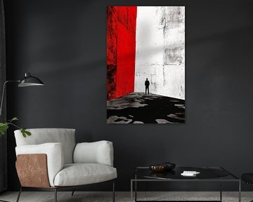 Silhouet en contrast in minimalisme van Imperial Art House