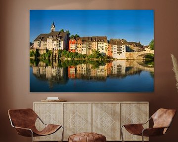 Laufenburg am Hochrein in Zwitserland van Tanja Voigt