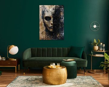 Gouden Gezicht | Gespleten Gelaat