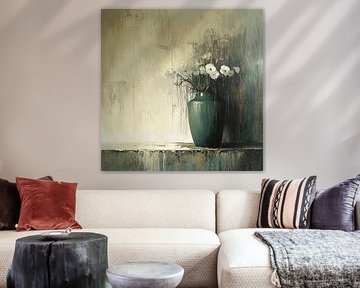 Weiße Blumen | Quiet Blossom Echo von Zen und Mehr