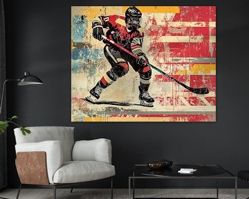 Hockey Speler van OMG Art