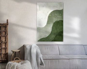 Stepped Silence | Green by Kanzo