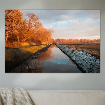 Heat and cold at the water's edge