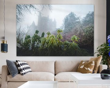 Kasteel Heeswijk in de wintermist van Zwoele Plaatjes