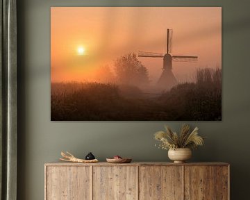 Lenteochtend bij de Noordeveldse Molen van Zwoele Plaatjes