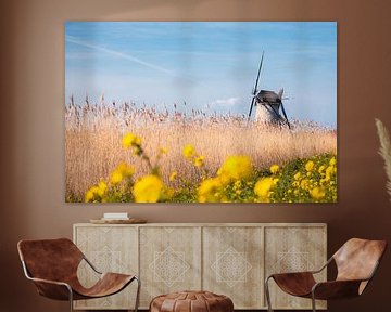 Frühlingsnachmittag in Kinderdijk von Zwoele Plaatjes