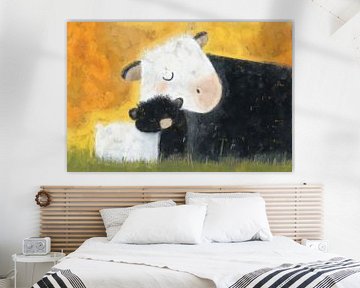 Koeienknuffel van Whale & Sons