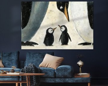 Penguin Family by Whale & Sons