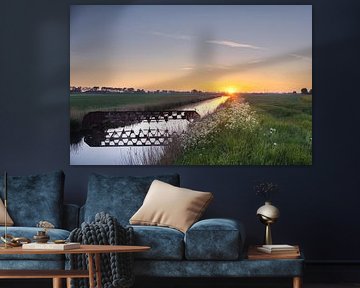 Sunrise over the fields... by Rudi Everaert
