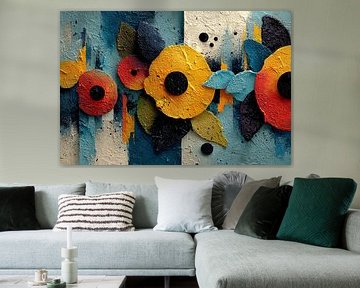 art with colour abstract
