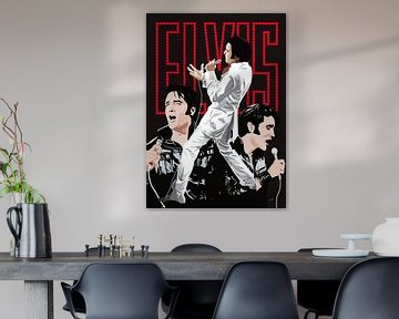 Elvis Presley - The NBC Special 1968 von Jarod Art