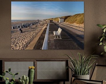 Strandpromenade bei Westerland auf Sylt