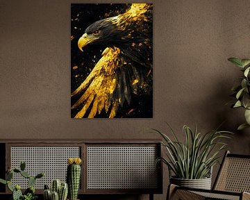 Adler Vogel Kunst von JBJart Justyna Jaszke