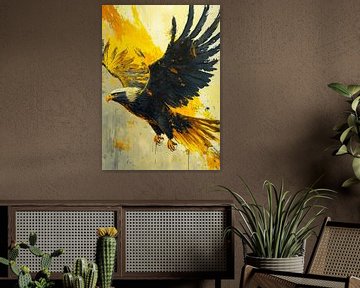 Adler Vogel Kunst von JBJart Justyna Jaszke