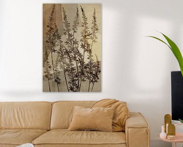Zachte bloemen in neutrale stijl van Dina Dankers