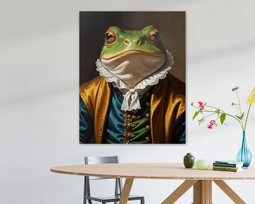 Der edle Frosch – Barocker Tieradel in königlicher Pracht