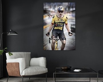 Wielrenner Wout Van Aert van ALAIN HAUTMAN