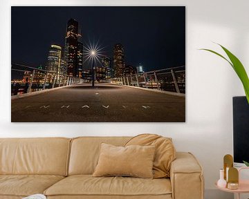 ROTTERDAM BY NIGHT van Marco Knies