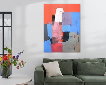 Abstract schilderij | Abstract Vlakken