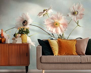 Still life with flowers by Japandi Art Studio