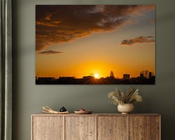 Lever de soleil à Utrecht sur Sammie van der Hooft