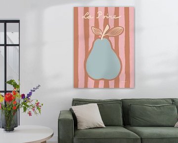 La poire - illustration pear sur Anna Benge