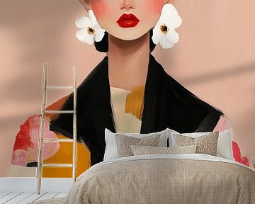 Colourful portrait by Carla Van Iersel