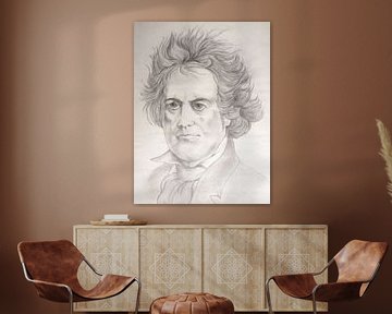 Beethoven van beangrphx Illustration and paintings