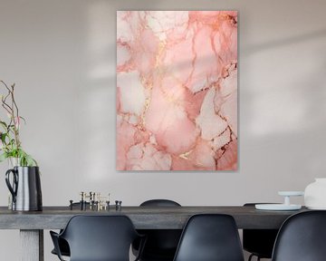 Roségoldener Marmor V2 von drdigitaldesign