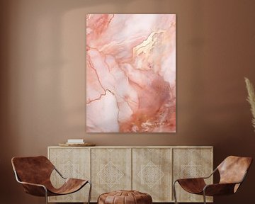 Roségoldener Marmor V3 von drdigitaldesign