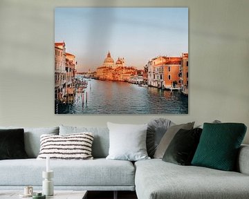 Coucher de soleil sur Venise sur KIEKjez