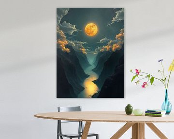 Canyon de la rivière Moonlit