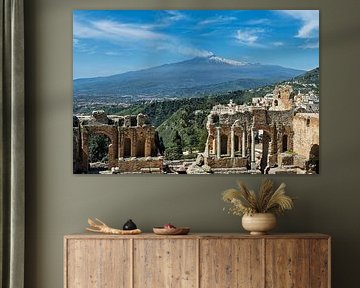Sicilië - Taormina - Antiek Theater van Taormina