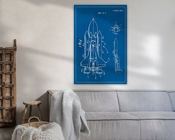 Raket Schets Kunstwerken van rinda ratuliu
