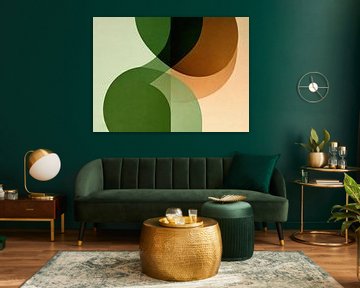Aardetinten | Overlap in Aardekleuren van Modern Collection