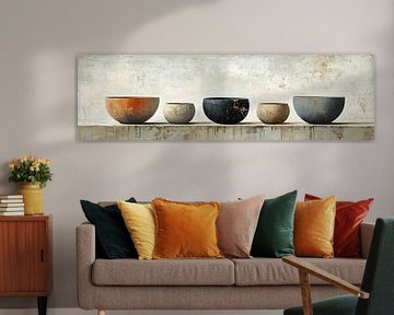Japandi Vase Art | Timeless Vessel Harmony by Art Whims