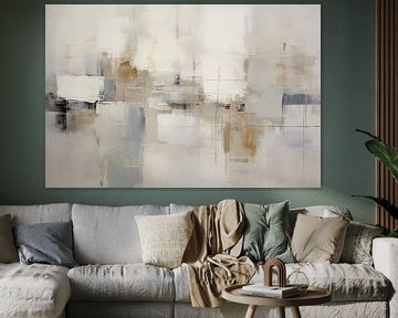 Abstract | Subtle Hues of Silent Harmony van ARTEO Schilderijen