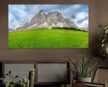 Peitlerkofel of Sass de Putia berg in de Dolomieten van Sjoerd van der Wal Fotografie